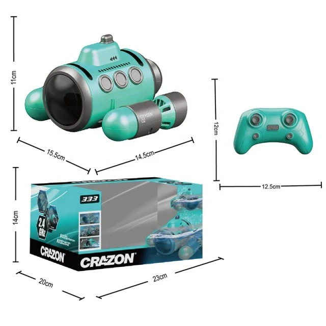 Crazon children’s interactive water motorboat with remote control