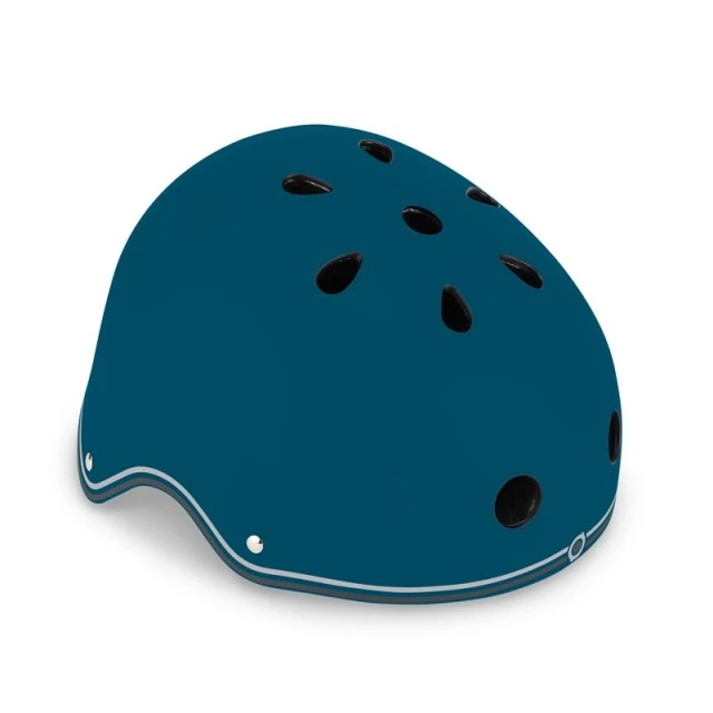 Детска каска за колело и тротинетка Globber XS/S (48-53CM) - петролено синьо