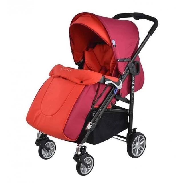 Stroller, combined Zooper Waltz Flaming Plaid, red