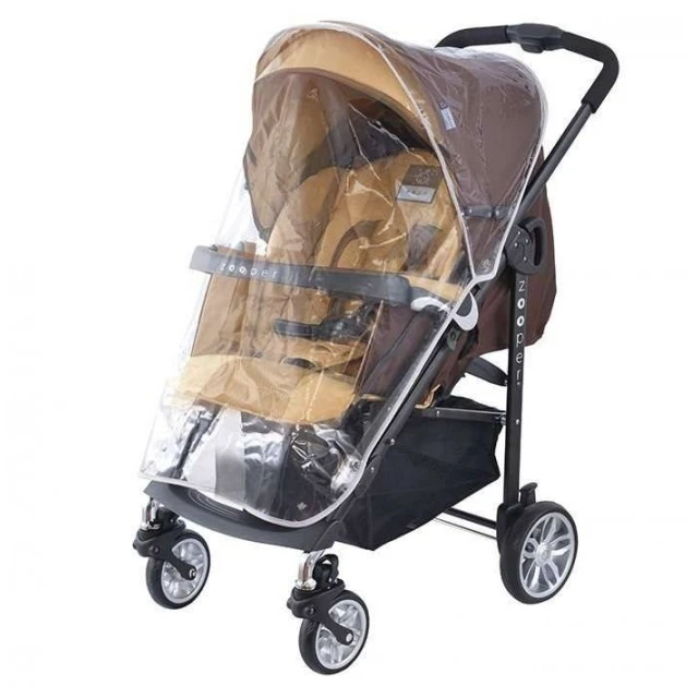 Детска количка, комбинирана Zooper Waltz Khaki Plaid кафяво и бежово