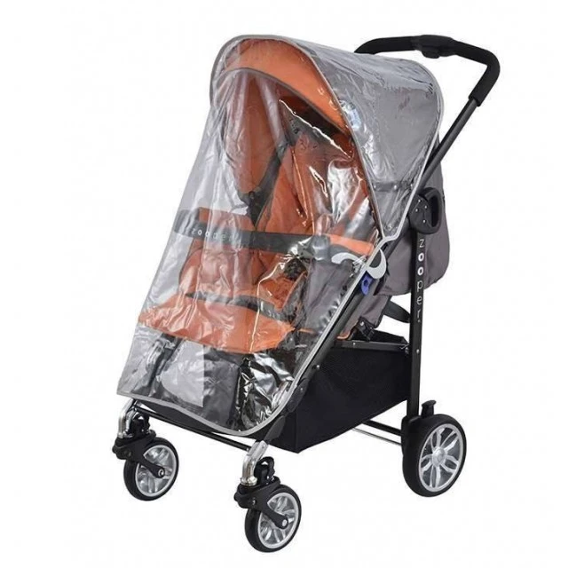 Stroller, combined Zooper Waltz Honey Citrus, gray and orange