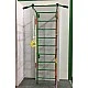 Children's metal Swedish wall with accessories, green