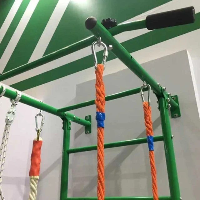 Children's metal Swedish wall with accessories, green