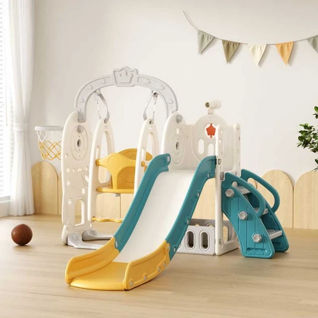 Children’s slide with swing 5 in 1, Castle