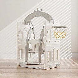 Children's plastic swing Feelkids, gray
