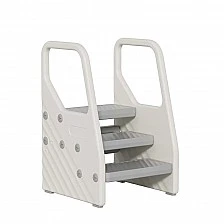 Children's plastic access ladder, suitable for bathroom, toilet and kitchen