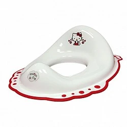 Hello Kitty children's seat with a white rubber base
