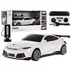 Crazon New Energy children’s sports electric car with charging station, RC in white color