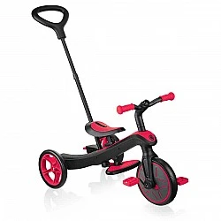 Children's tricycle 3 in 1 Globber Trike Explorer - red