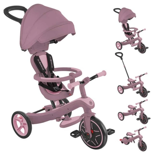 Детска триколка 4 в 1 GLOBBER EXPLORER TRIKE ECOLOGIC, бери