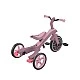 Children's tricycle 4 in 1 GLOBBER EXPLORER TRIKE ECOLOGIC, berry