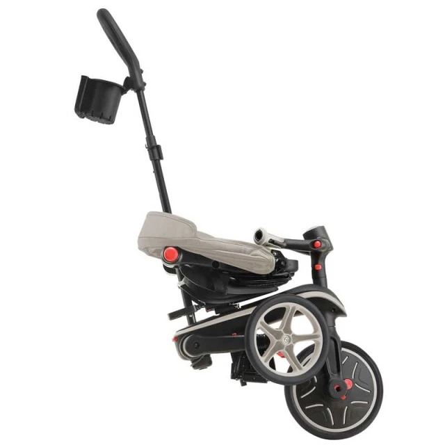 Children's tricycle 4 in 1 GLOBBER EXPLORER TRIKE FOLDABLE, foldable, beige color