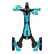 Children's tricycle 4 in 1, Globber Trike Explorer blue-green