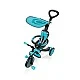 Children's tricycle 4 in 1, Globber Trike Explorer blue-green