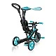 Children's tricycle 4 in 1, Globber Trike Explorer blue-green