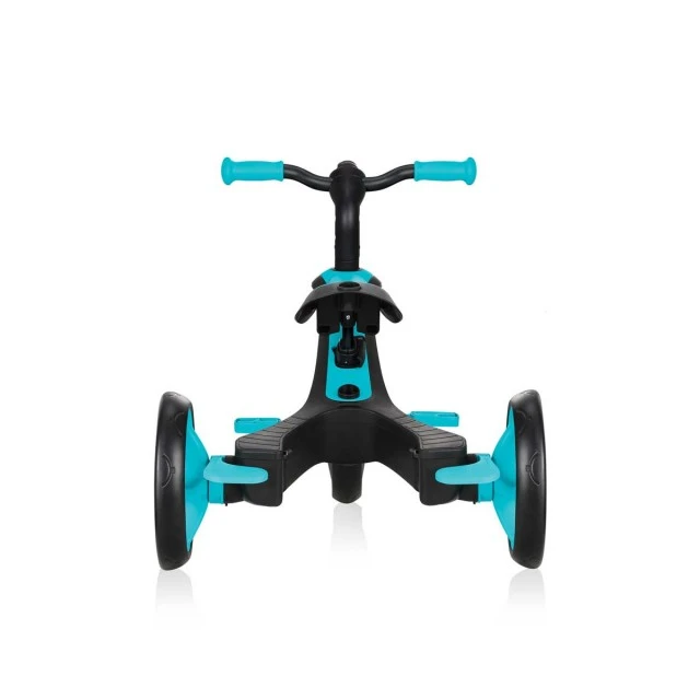 Children's tricycle 4 in 1, Globber Trike Explorer blue-green