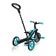 Children's tricycle 4 in 1, Globber Trike Explorer blue-green