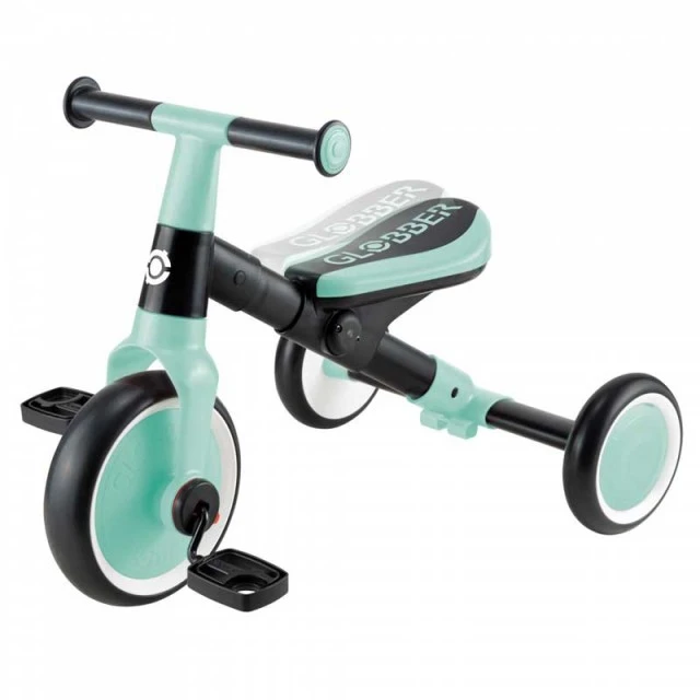 Children’s tricycle Globber Learning Trike 2 in 1 - mint green