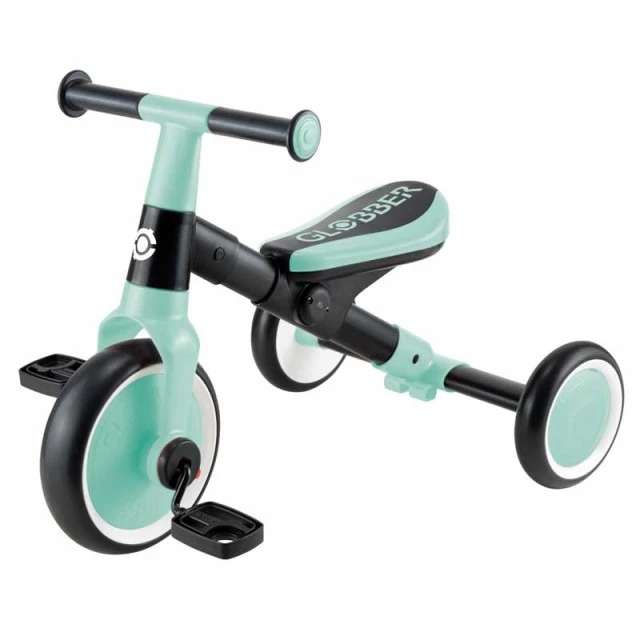 Children’s tricycle Globber Learning Trike 2 in 1 - mint green