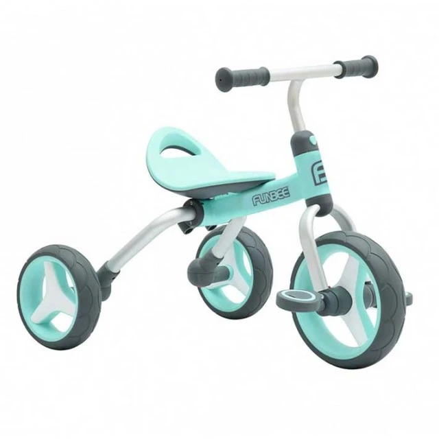 Children's tricycle with pedals 2 in 1, FUNBEE