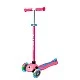 Children's scooter with 3 luminous wheels GLOBBER PRIMO PLUS LIGHTS, pink