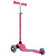 Children's scooter with 3 luminous wheels GLOBBER PRIMO PLUS LIGHTS, pink