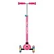 Children's scooter with 3 luminous wheels GLOBBER PRIMO PLUS LIGHTS, pink