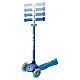 Children's scooter with 3 glowing wheels GLOBBER PRIMO PLUS LIGHTS, blue - green