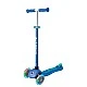 Children's scooter with 3 glowing wheels GLOBBER PRIMO PLUS LIGHTS, blue - green