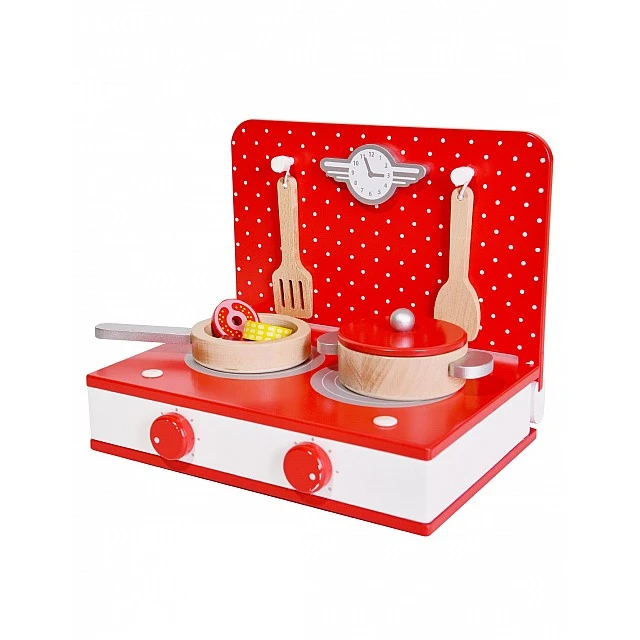 Children’s wooden cooking set