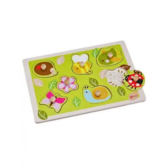 Children’s wooden puzzle - garden