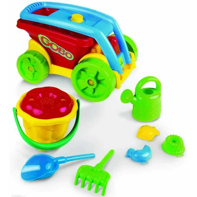 Children’s truck Gobo with sand kit