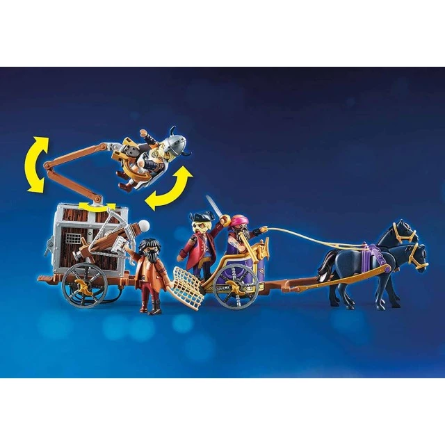 Playmobil children’s construction set, Charlie with the prison wagon