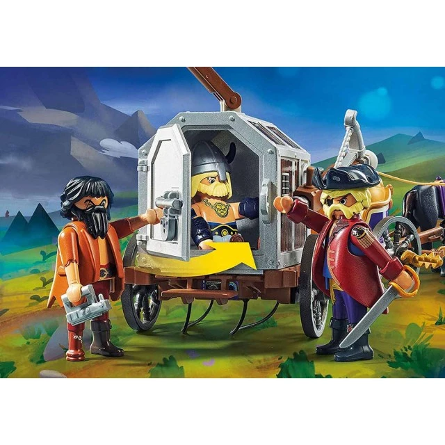 Playmobil children’s construction set, Charlie with the prison wagon