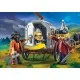 Playmobil children's construction set, Charlie with the prison wagon