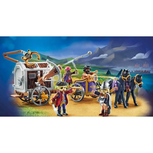 Playmobil children’s construction set, Charlie with the prison wagon