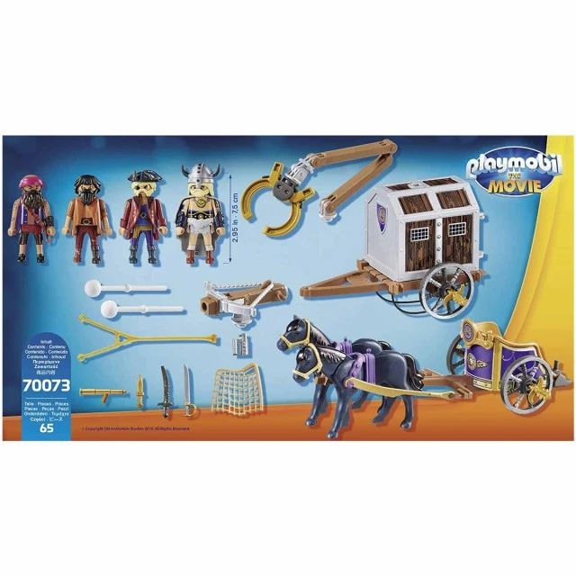 Playmobil children’s construction set, Charlie with the prison wagon