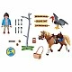 Детски конструктор Playmobil, Марла с кон