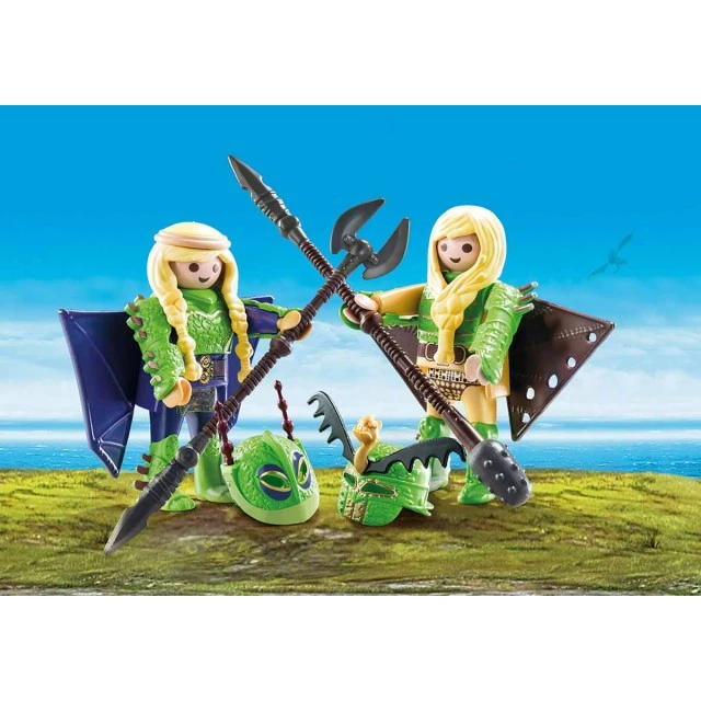 Детски конструктор Playmobil, Raffnut and Taffnut