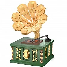 Children's construction set Retro gramophone - 2351 parts