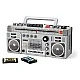 Children's construction set Retro cassette player - 1982 parts
