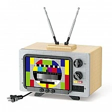 Children's constructor Retro TV with antenna -2280 parts