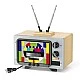 Children's constructor Retro TV with antenna -2280 parts