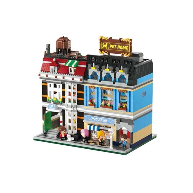 Children's constructor Zoo shop - 3002 parts