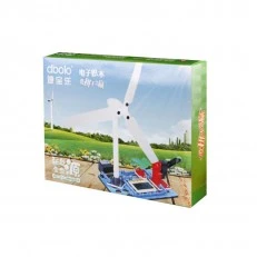 Children's circuit building kit, solar energy