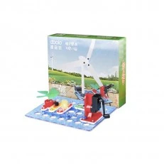 Children's circuit building kit, solar energy