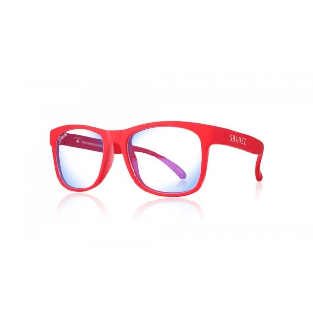Children's Shadez Blue Light computer glasses from 3-7 years red