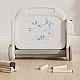 Children's mobile organizer with drawing board - Gray car