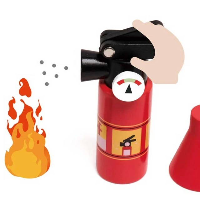 Children’s firefighter play set