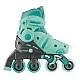 Children's roller skates GLOBBER 2 in 1, size 26-29, mint green